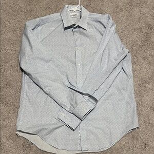 Men’s- Calvin Klein Light Blue Button Down Shirt